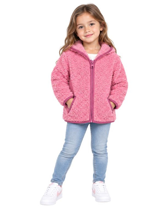 OKIE DOKIE Girl Sherpa Fleece Jacket