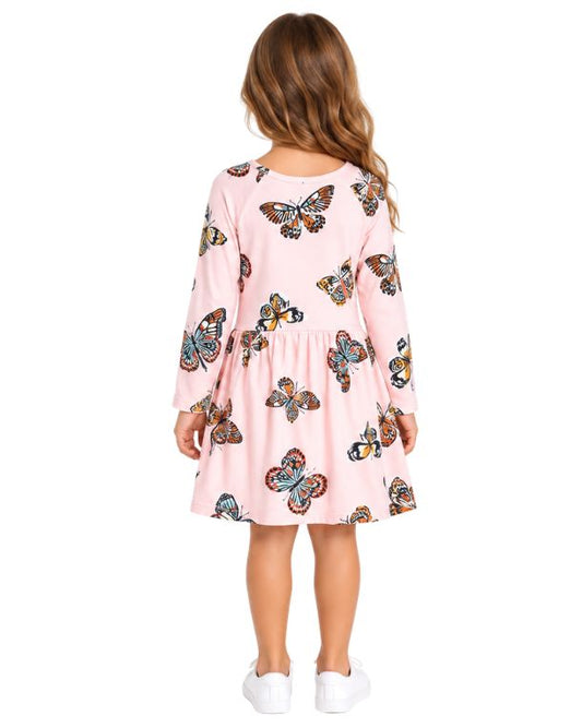 BIXBY Girls Butterfly Dress
