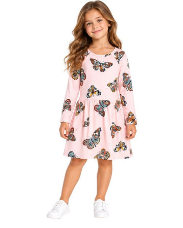 BIXBY Girls Butterfly Dress