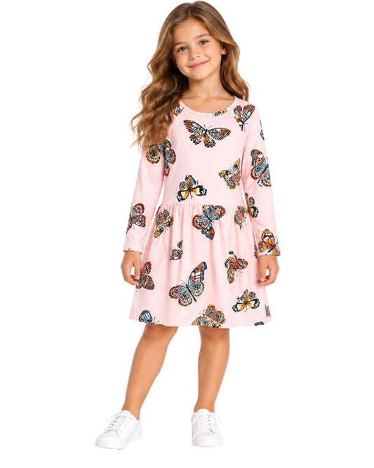BIXBY Girls Butterfly Dress