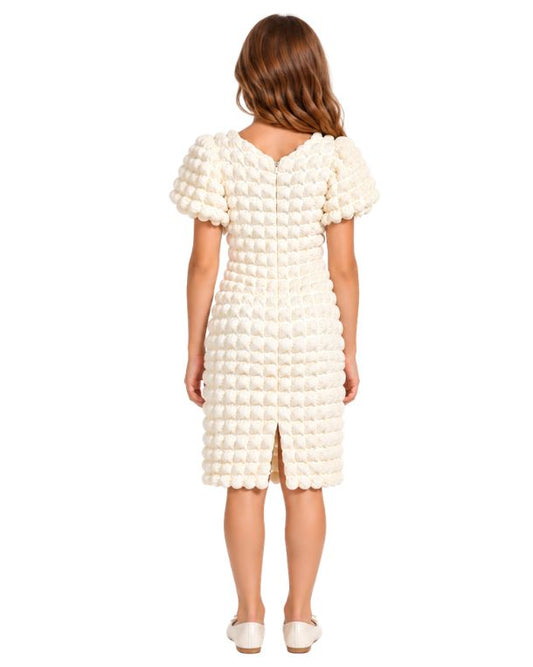 Girls All Over Raised Bubble Dress