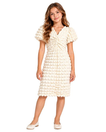 Girls All Over Raised Bubble Dress