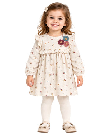 KIDS HEADQUARTERS Baby Girl Floral Dress