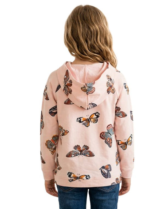 BIXBY Girls Butterfuly Graphic T-Shirt