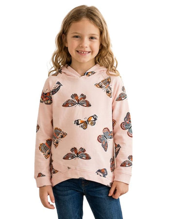 BIXBY Girls Butterfuly Graphic T-Shirt