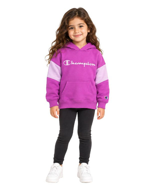 CHAMPION Girls Soft Fleece Hoodie