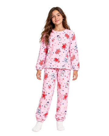 SAINT EVE Girls Christmas Festive Pyjama Set