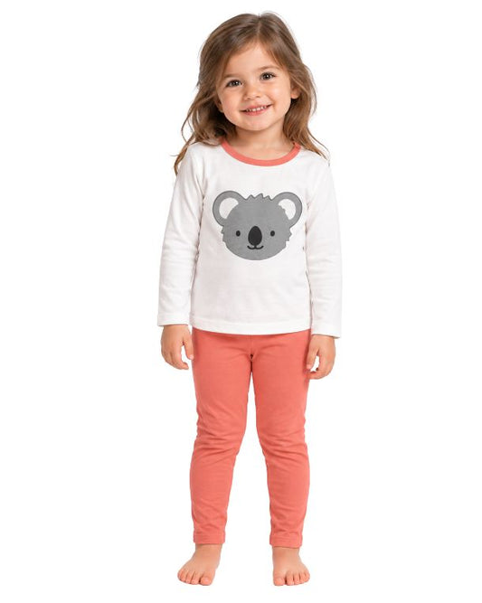 Baby Girls Koala Pyjama Set
