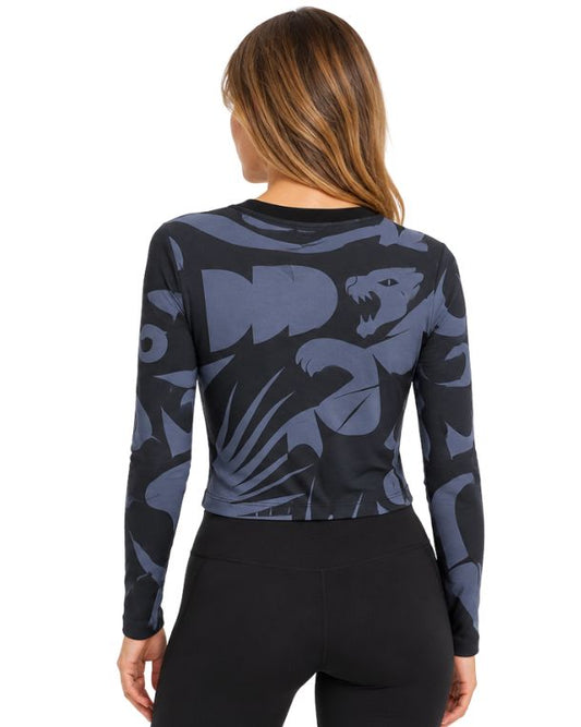 PUMA Women Allover Abstract Graphic Sport T-Shirt