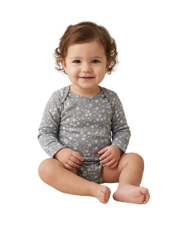 OLD NAVY Girls Snow Flakes Graphic Overall