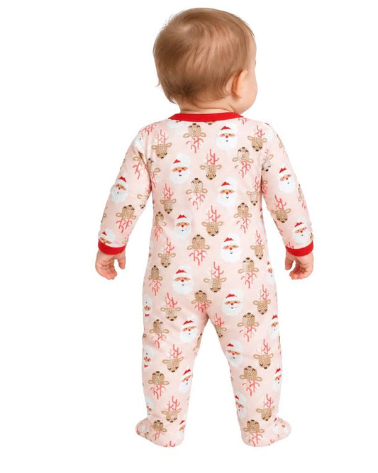 KOALA Baby Girls Santa Graphic Overall