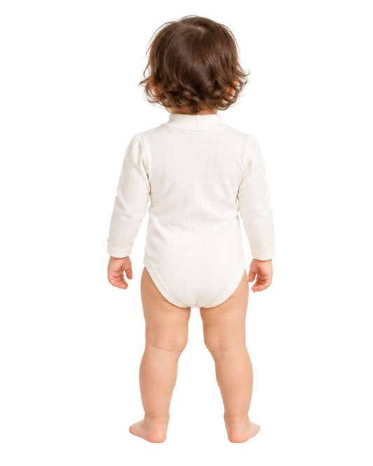 CARTER'S Baby Girl Pointelle Knit Texture Jumpsuit