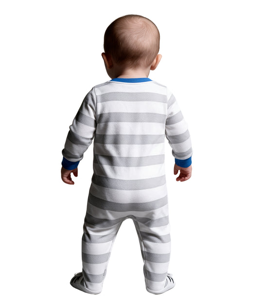 KOALA BABY Baby Boys Zebra Jumpsuit