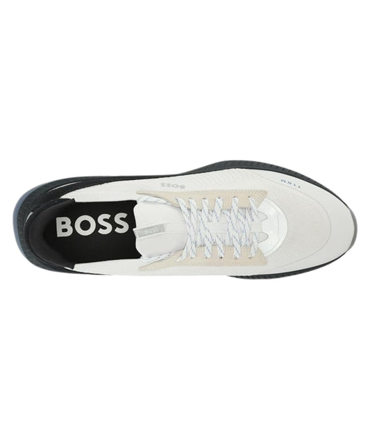 BOSS Men Modern Knit Structure Running Sneaker
