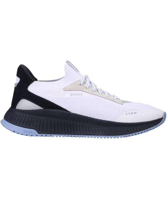 BOSS Men Modern Knit Structure Running Sneaker