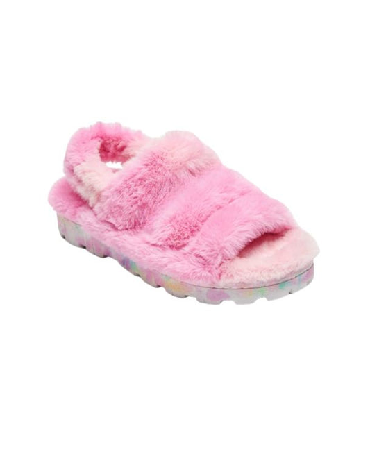 ARDENE Girls luffy Faux Fur Slipper