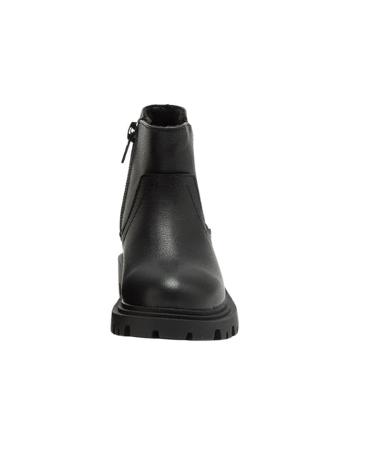 KIABI Kids Girls Fitted Faux Leather Boots