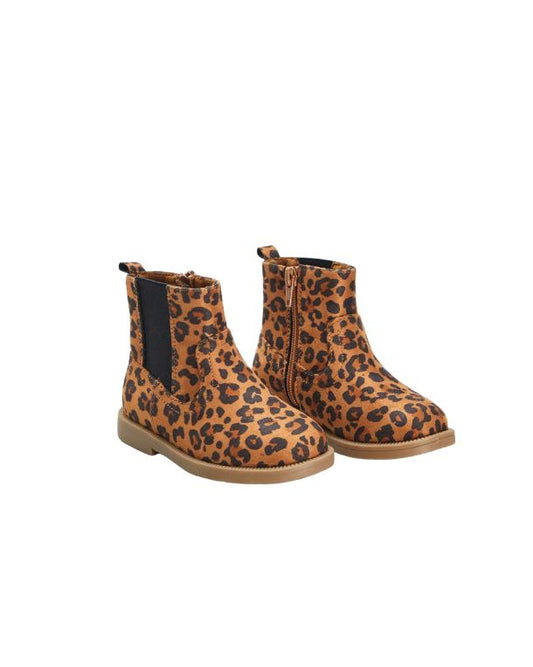 KIABI Baby Girls Leopard Boot
