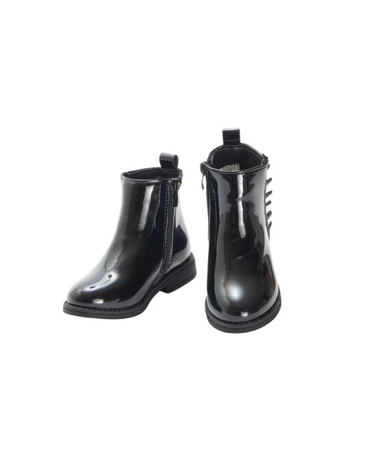 KIABI Girls Patent Leather Boot