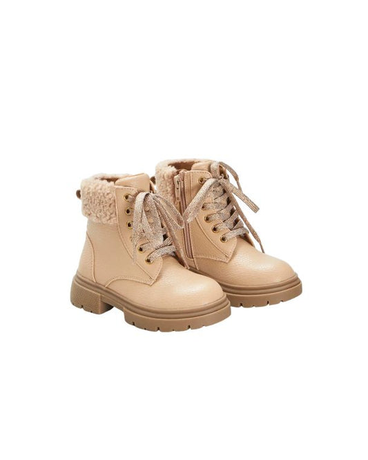KIABI Girls Fur Lined Boot