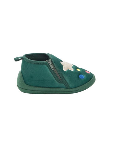 KIABI Boys Christmas Fun Bootie Pantufla