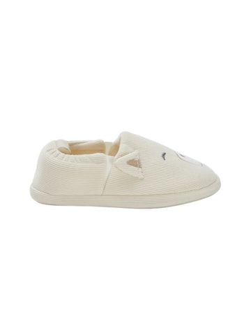 KIABI Girls Ribbed Corduroy Pantufla