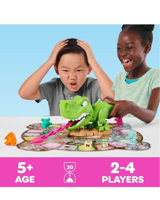 SPIN GAMES Snack-O-Saurus Rex Interactive Dinosaur Board Game