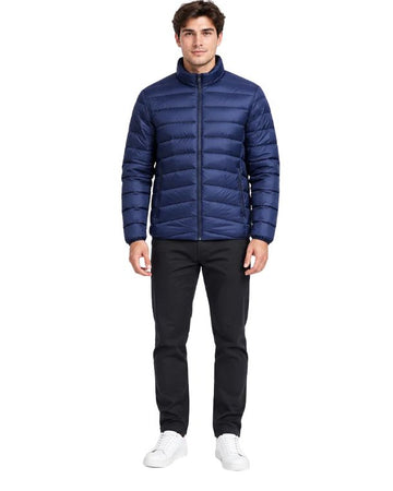 C & A Men Horizontal Quilted Design Jacket