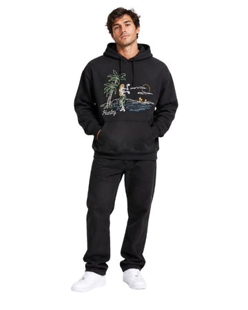 HURLEY Men Graphic Casual Hoodie
