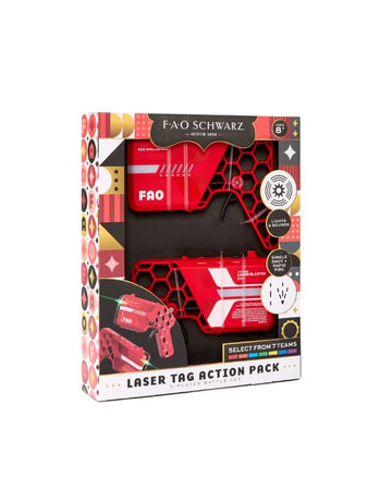 FAO SCHWARZ Laser Tag Action Pack 2-Player Battle Set