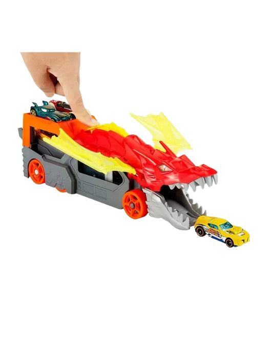 HOT WHEELS Dragon Launch Transporter Vehicle Toy