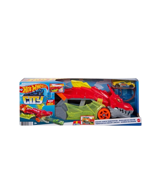 HOT WHEELS Dragon Launch Transporter Vehicle Toy