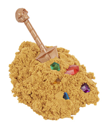 KINETIC SAND Treasure Hunt with 1.25lbs Brown & Rare Gold Shimmer Sand