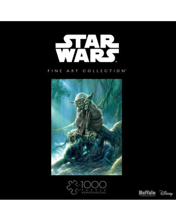 DISNEY STAR WARS Fine Art Collection Yoda 1000 Pieces Jigsaw Puzzle