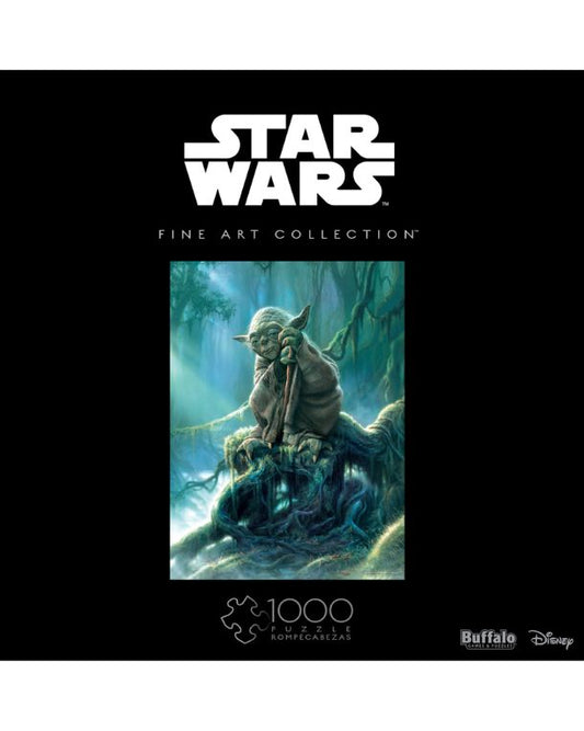 DISNEY STAR WARS Fine Art Collection Yoda 1000 Pieces Jigsaw Puzzle