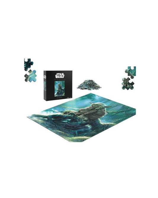 DISNEY STAR WARS Fine Art Collection Yoda 1000 Pieces Jigsaw Puzzle