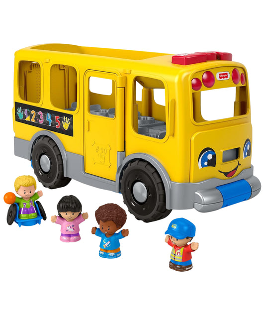 FISHER-PRICE Little People Big Yellow School Bus, Multilanguage