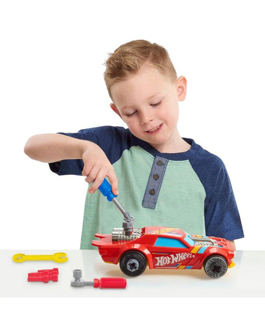 HOT WHEELS Ready to Race Car Builder Toy