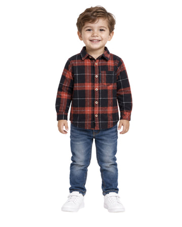 F& F Baby Boys Stripe Shirt