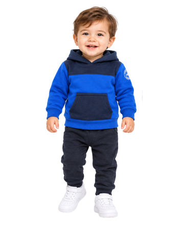 DKNY Baby Boy Two-Tone Design Hoodie