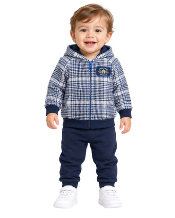 AMERICAN LUMBERMEN Baby Boys Houndstooth Check Pattern Jacket