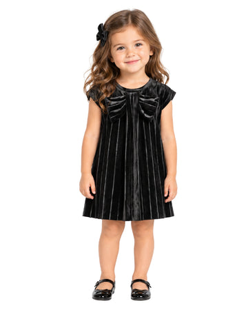 KIABI Baby Girls Velvet Dress