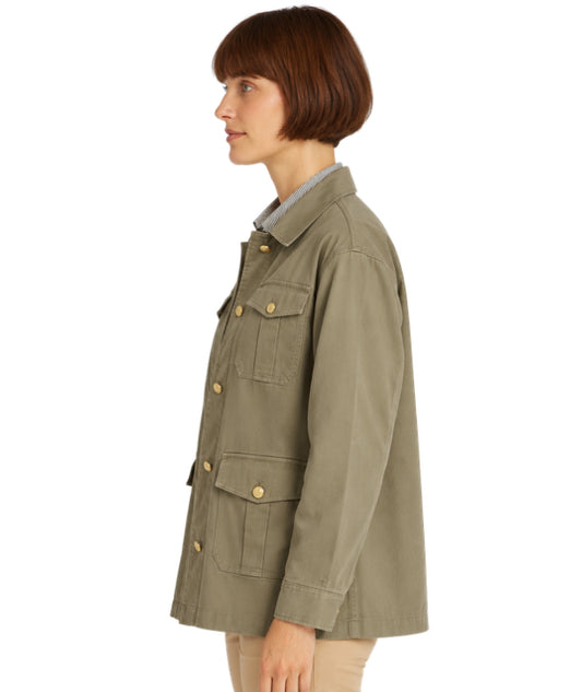 TOMMY HILFIGER Women Gold Buttons Closure Jacket