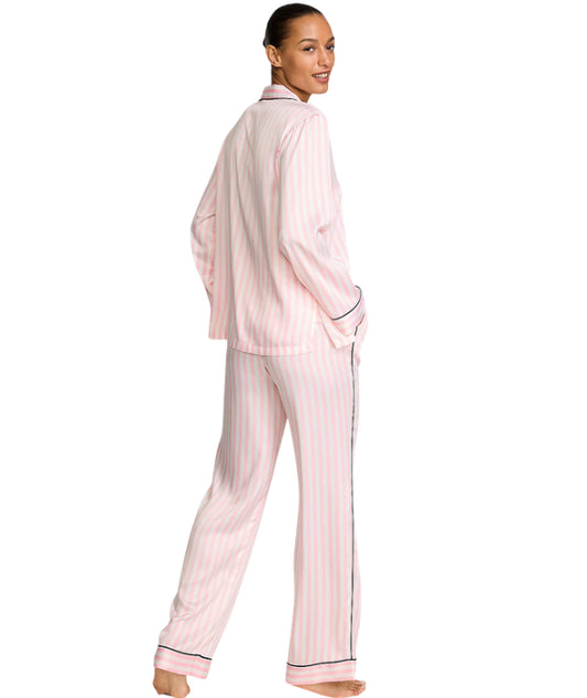 VICTORIA'S SECRET Women Stripped Satin Pyjama Set