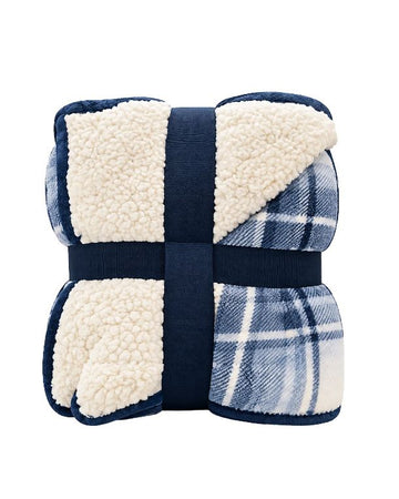 Member's Mark Plush Sherpa Throw Blanket
