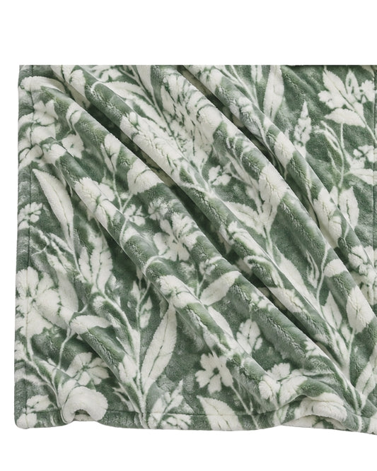 MEMBER'S MARK Floral Plush Throw