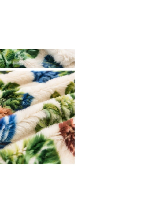 MEMBER'S MARK Plush Botanical Throw