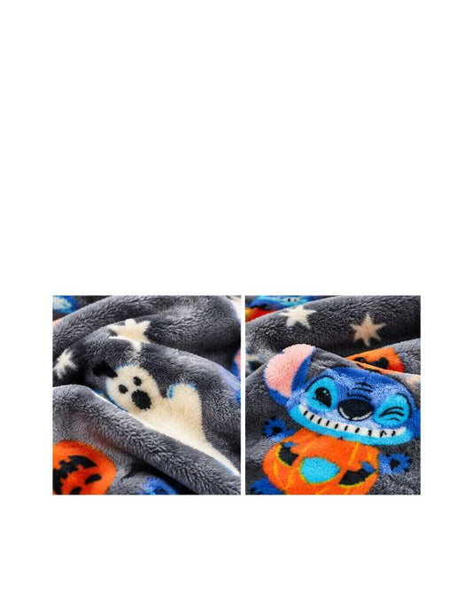 Member's Mark Stitch Halloween Plush Lounge Throw Blanket