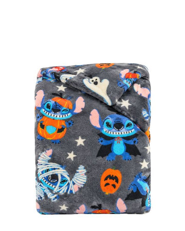 Member's Mark Stitch Halloween Plush Lounge Throw Blanket