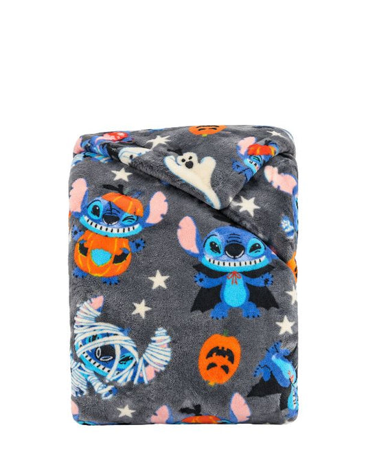 Member's Mark Stitch Halloween Plush Lounge Throw Blanket